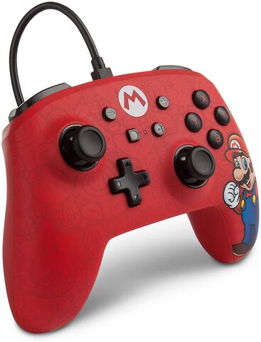 Manette Filaire Switch Mario